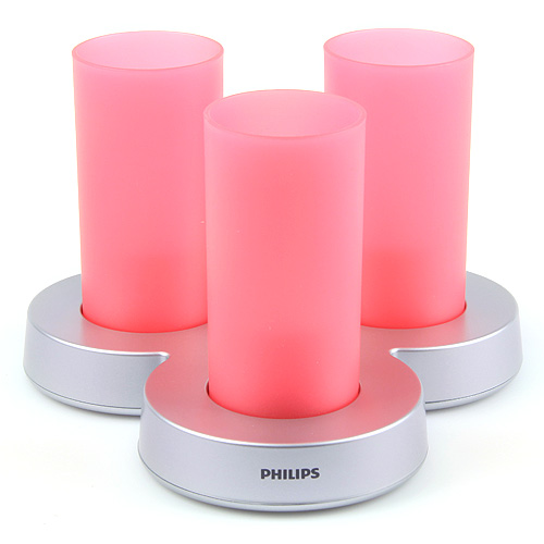Philips Imageo LED Candle 3set, Pink Светильник Philips Модель: 817747 инфо 832a.