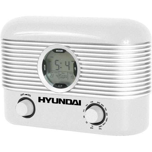 Hyundai H-1518, white Электронное устройство Hyundai Electronics инфо 8543a.